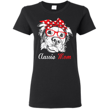Load image into Gallery viewer, Aussie Mom Australian Shepherd Dog Owner Mothers Day Shirt
