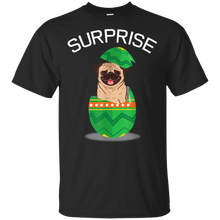 Load image into Gallery viewer, Surprise Pug Dog in Easter Eggs Tshirt Easter Gifts