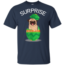 Load image into Gallery viewer, Surprise Pug Dog in Easter Eggs Tshirt Easter Gifts
