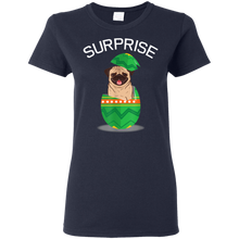 Load image into Gallery viewer, Surprise Pug Dog in Easter Eggs Tshirt Easter Gifts