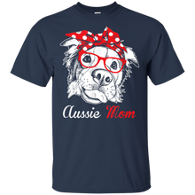 Load image into Gallery viewer, Aussie Mom Australian Shepherd Dog Owner Mothers Day Shirt
