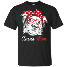 Load image into Gallery viewer, Aussie Mom Australian Shepherd Dog Owner Mothers Day Shirt