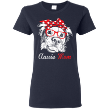 Load image into Gallery viewer, Aussie Mom Australian Shepherd Dog Owner Mothers Day Shirt